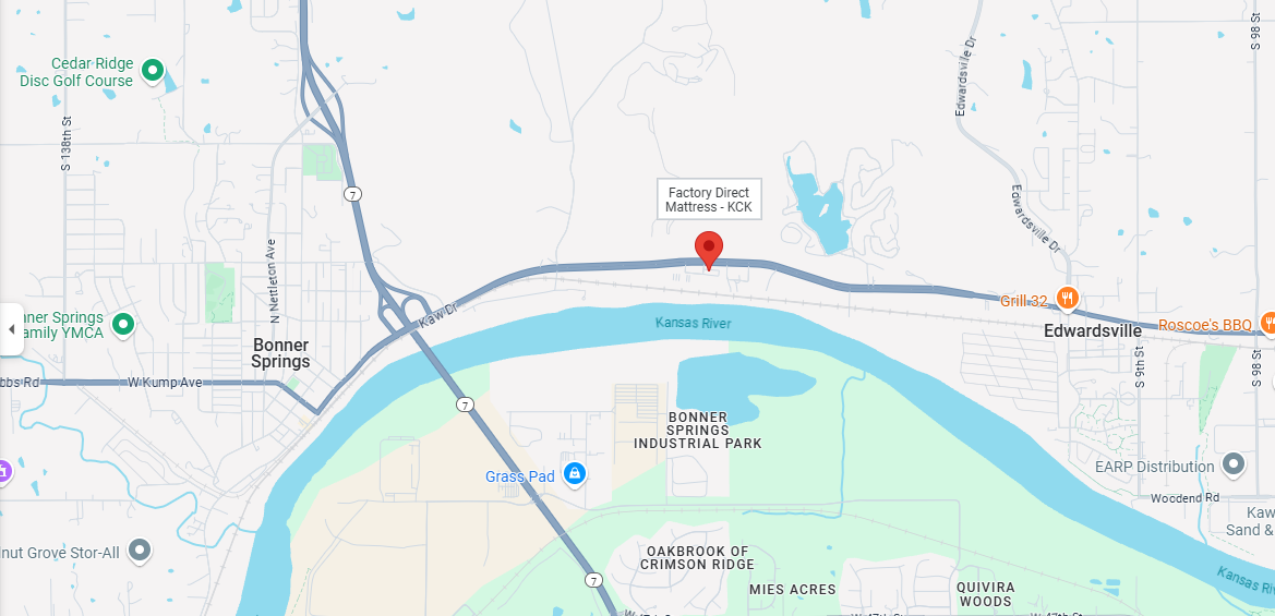 Map preview: 11651 Kaw Dr, Kansas City