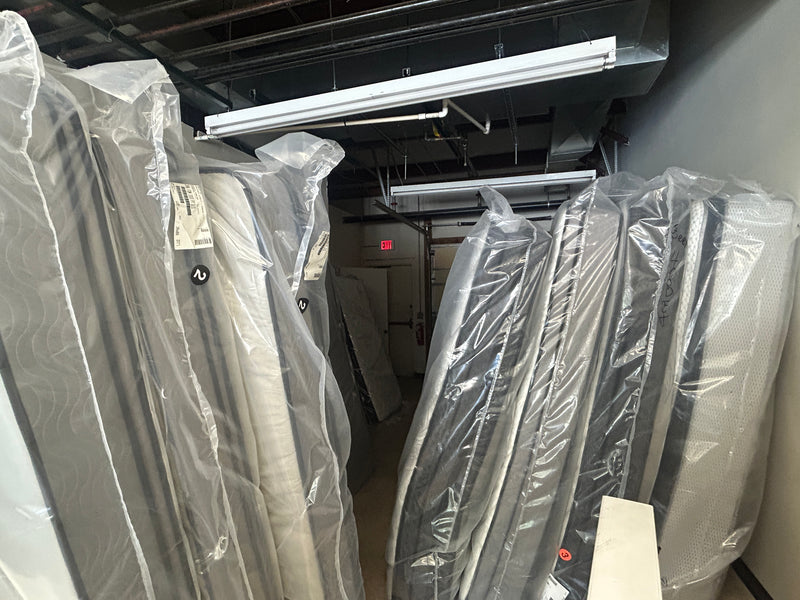 Mattresses ready to be sold at Factory Direct Mattress KCK