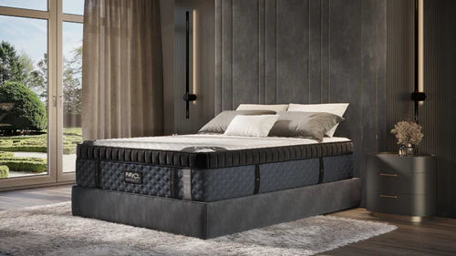 Puffy Monarch mattress in a modern bedroom setting